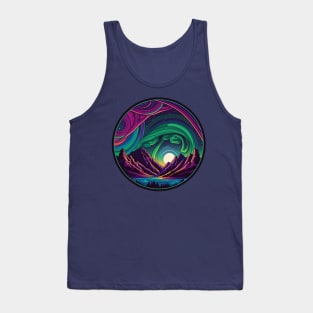 Twisting Aurora Tank Top